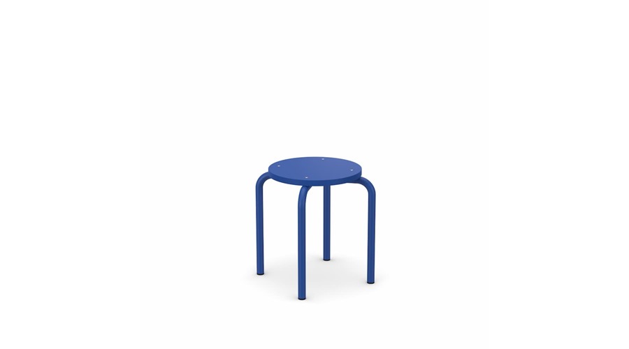blå